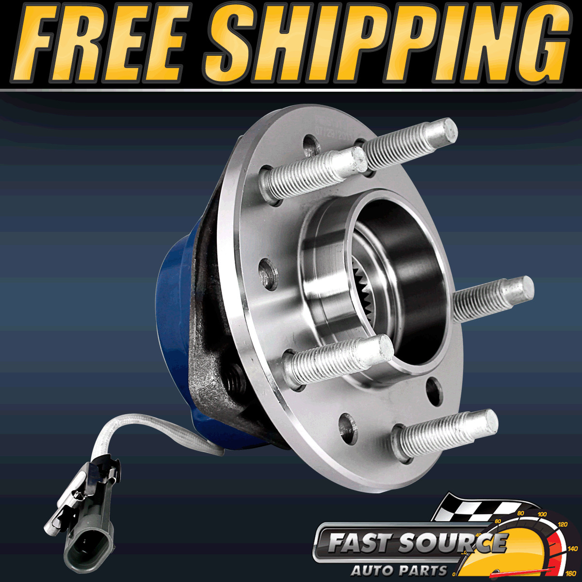 1 FRONT (LEFT OR RIGHT) ABS ALERO/GRAND AM/MALIBU NEW WHEEL HUB AND BEARING