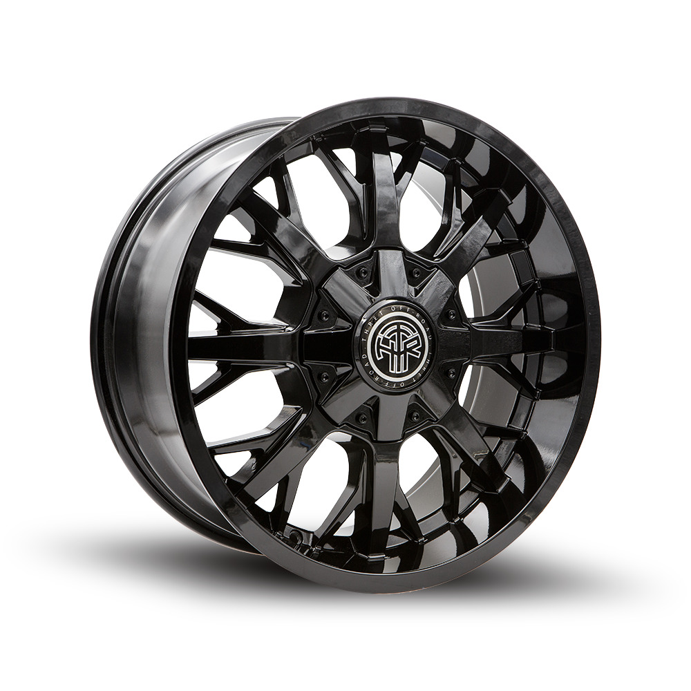 Thret Offroad 20x9 Wheel Gloss Black Vulcan 8x6.5/8x170 0mm Aluminum Rim
