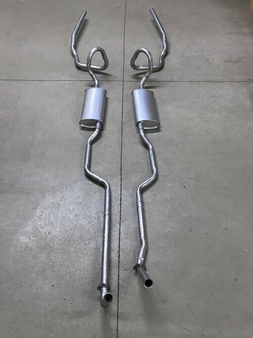 1973-77 CHEVY CHEVELLE LAGUNA S3 350 400 454 DUAL EXHAUST STAINLESS