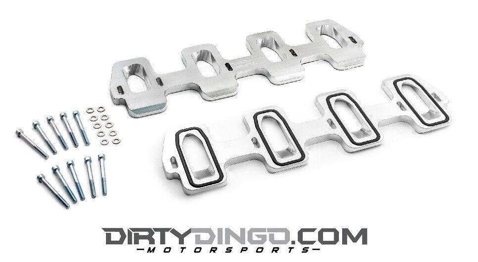 Dirty Dingo Billet Intake Adapters - Adapts LS3 Intake to Cathedral Port Head
