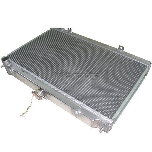 CXRacing Aluminum Coolant Radiator For S14 KA24 95-99 240SX 2 ROWS