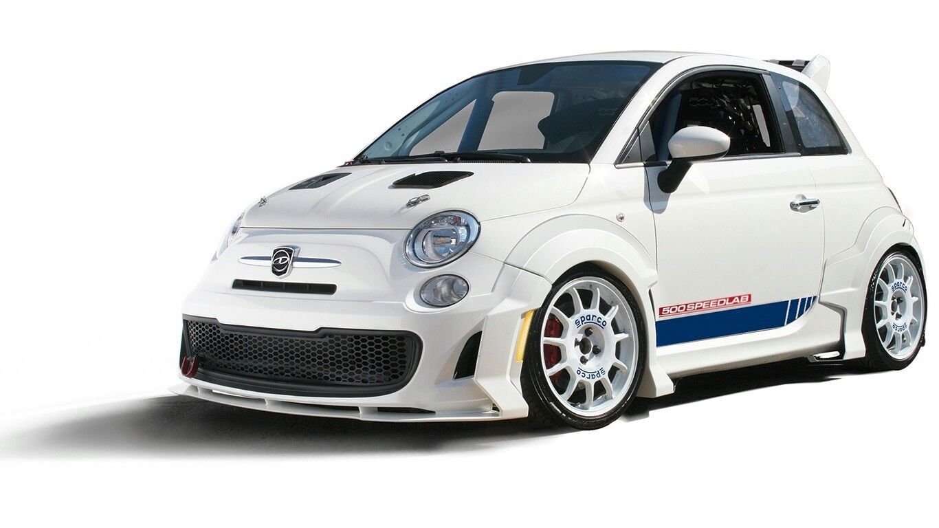 FIAT 500 Abarth 7 Piece Body Kit, Exclusive New Item, fits 2012-2021