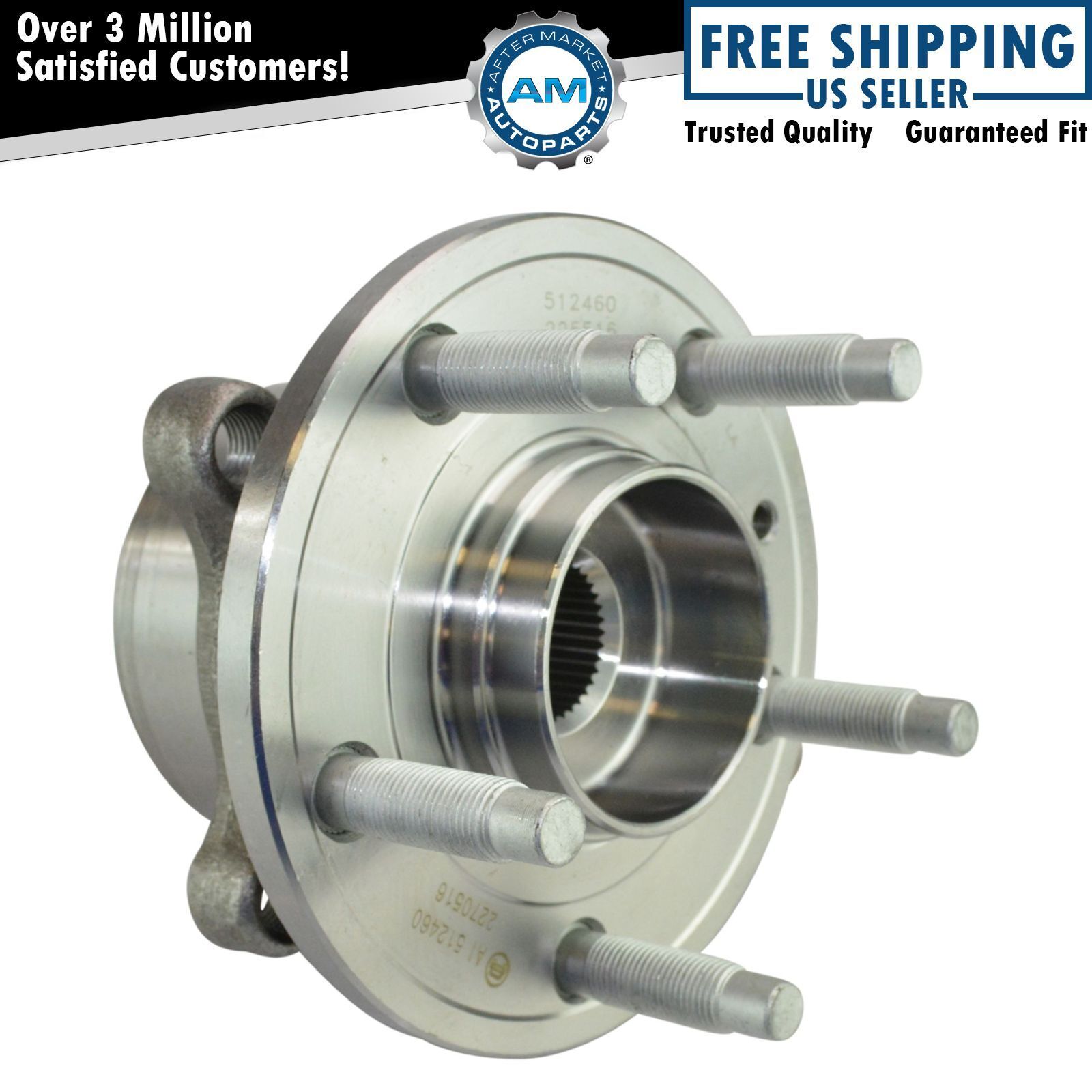 Wheel Bearing Hub Assembly Front or Rear Fits 2011-2019 Ford Explorer