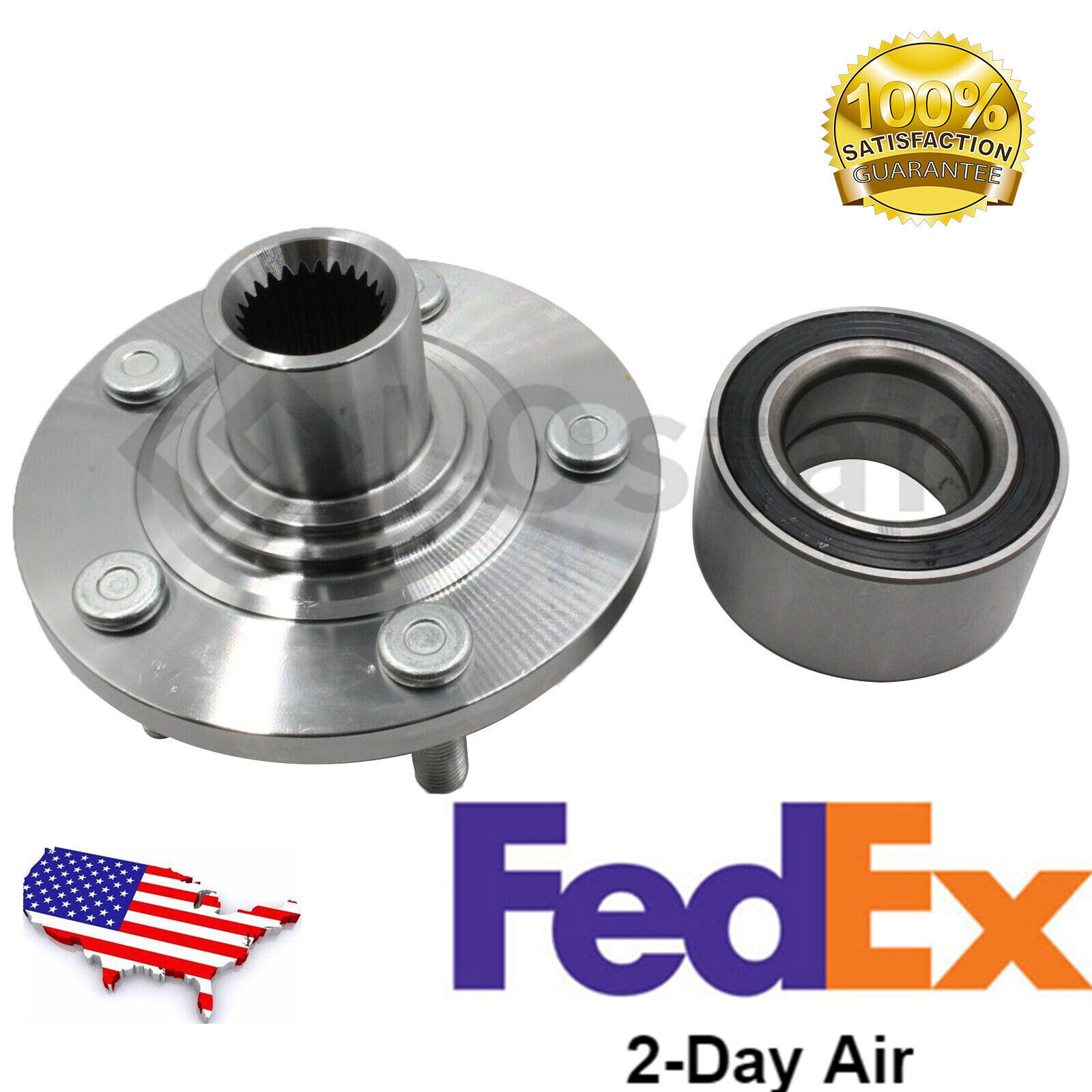 Front Left or Right Wheel Hub & Bearing Assembly Fits 1995-1998 Ford Windstar