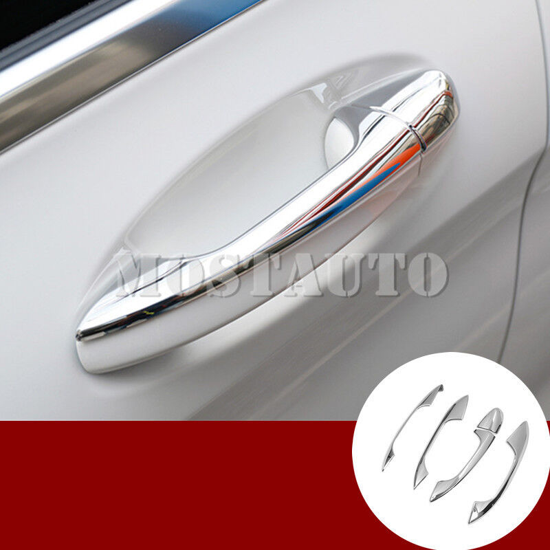 For Benz GLC X205 X253 ABS Exterior Car Door Handle Cover Trim 5pcs 2015-2021