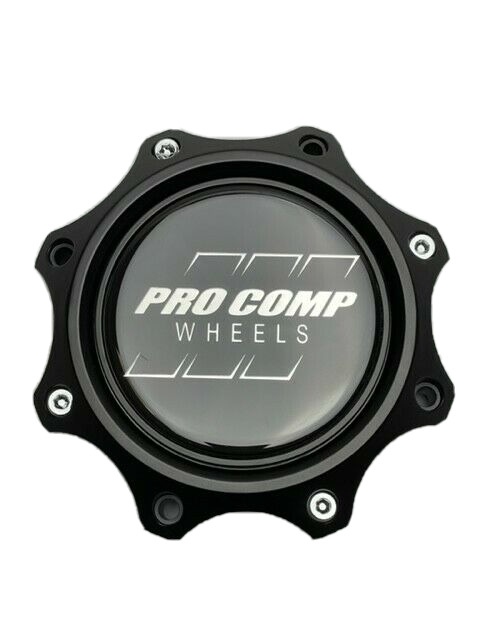 Pro Comp Matte Black 8 Lug Wheel CenterCap 34-8HS-N-CAP 503451501 YL RESIN DECAL
