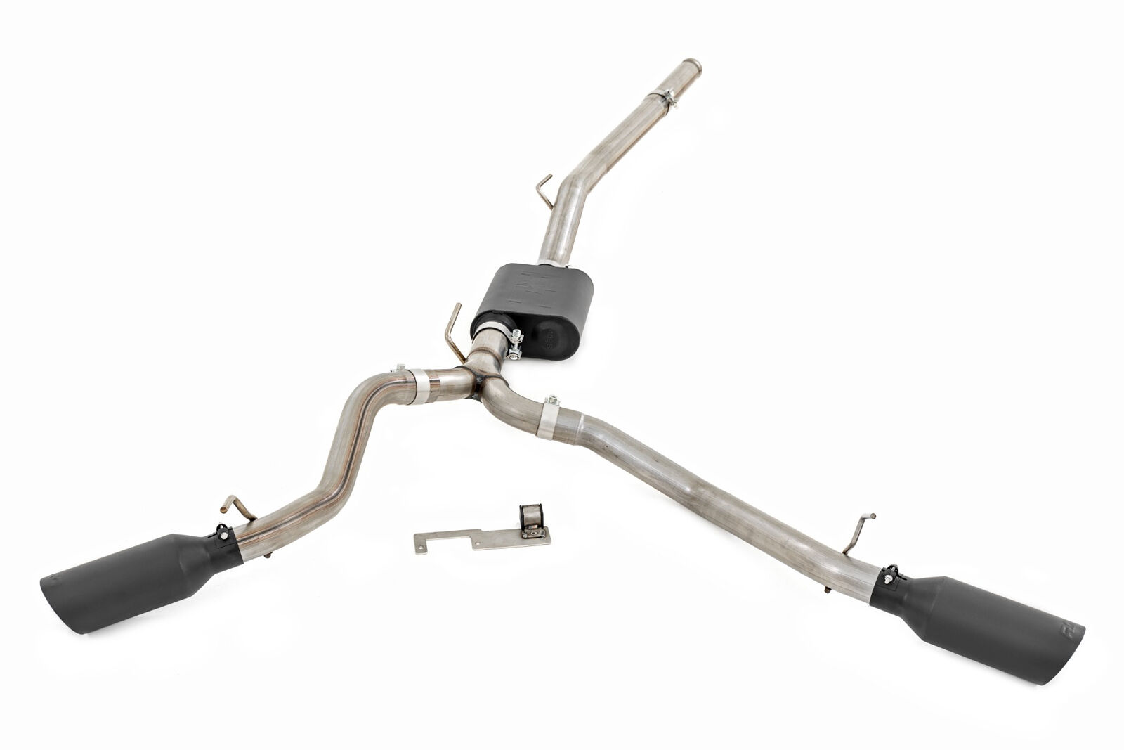 Rough Country Dual Cat-Back Exhaust for 2020-2024 Jeep Gladiator | 3.6L - 96015