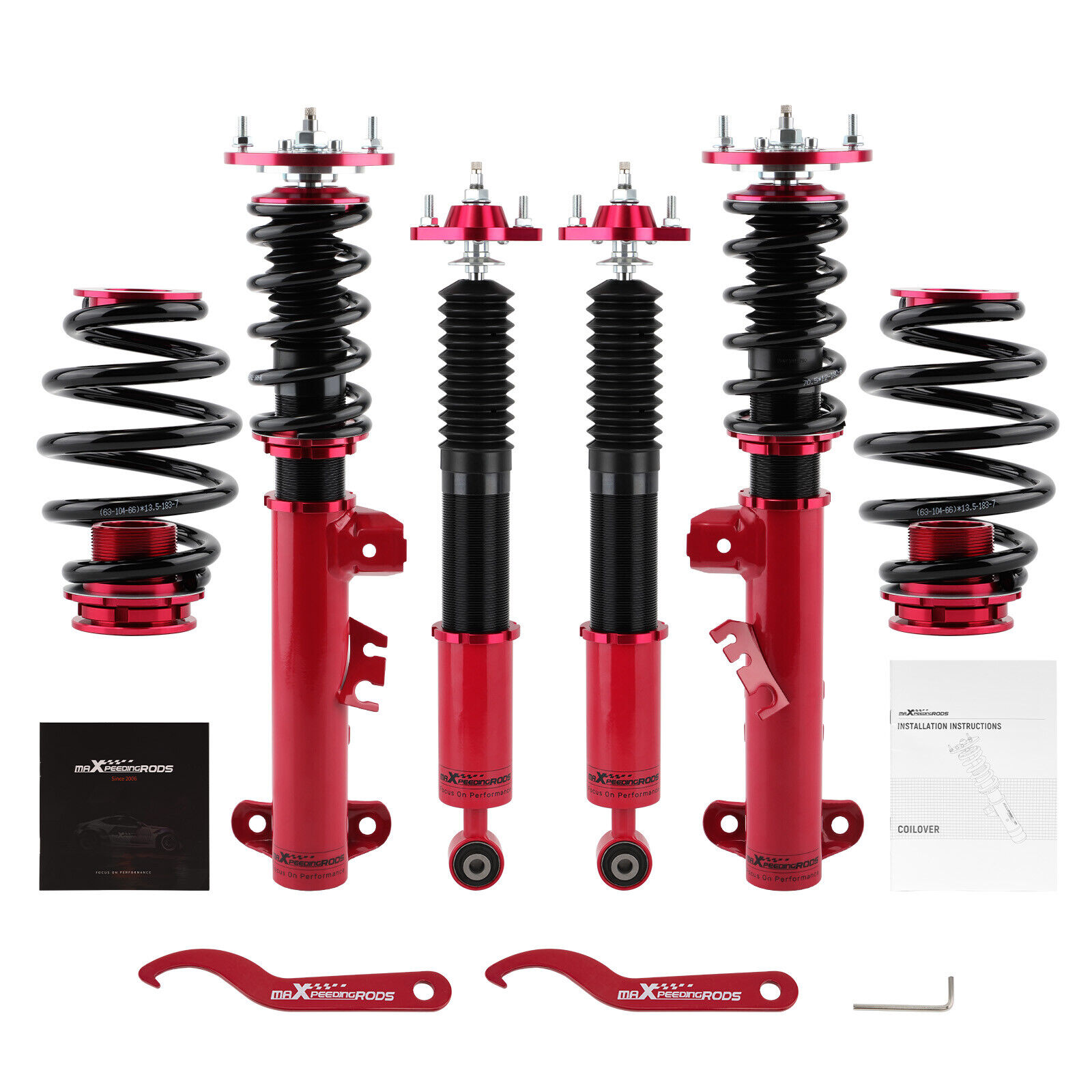 24 Step Adj. Damper Coilovers Kit For BMW E36 3 Series 318is 325is 323is 328ic
