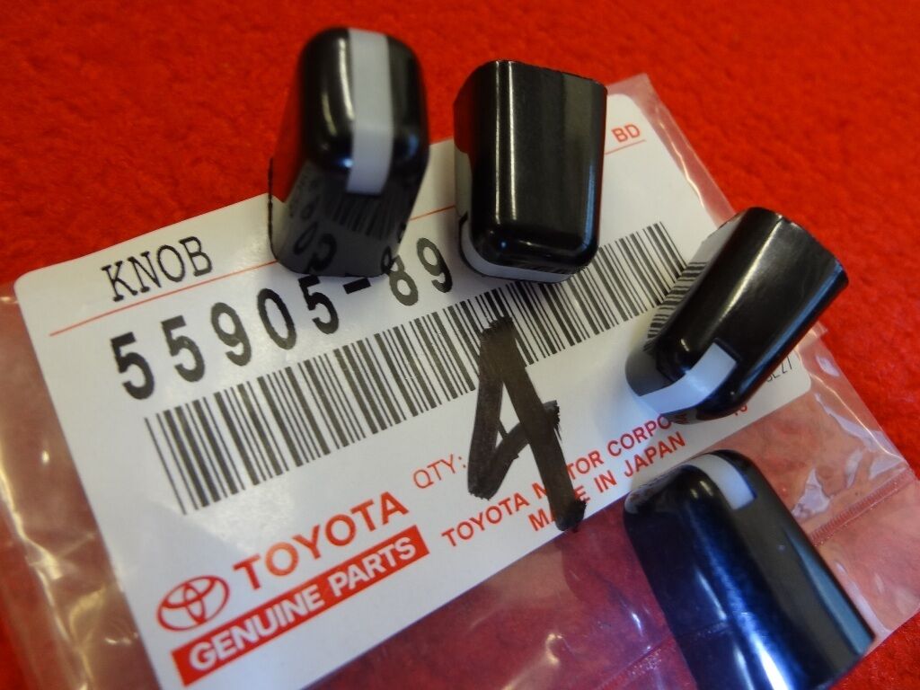 ❤️ Toyota Heater AC Control Knobs Kit 4Runner Pickup Land Cruiser HiLux OEM 