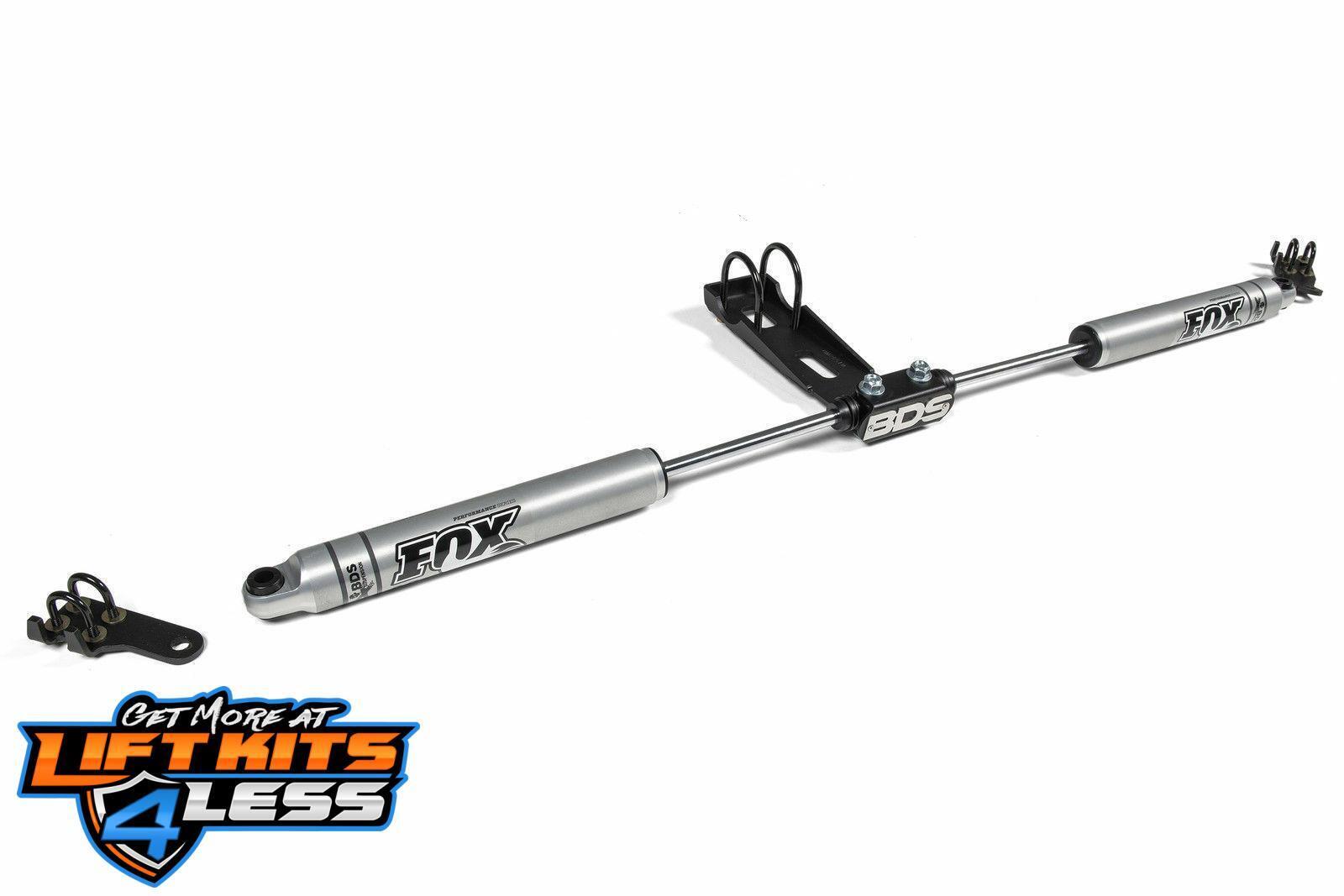 BDS 55375/982-24-012 x2 Dual Steering Stabilizer for 1997-06 Jeep Wrangler (TJ)