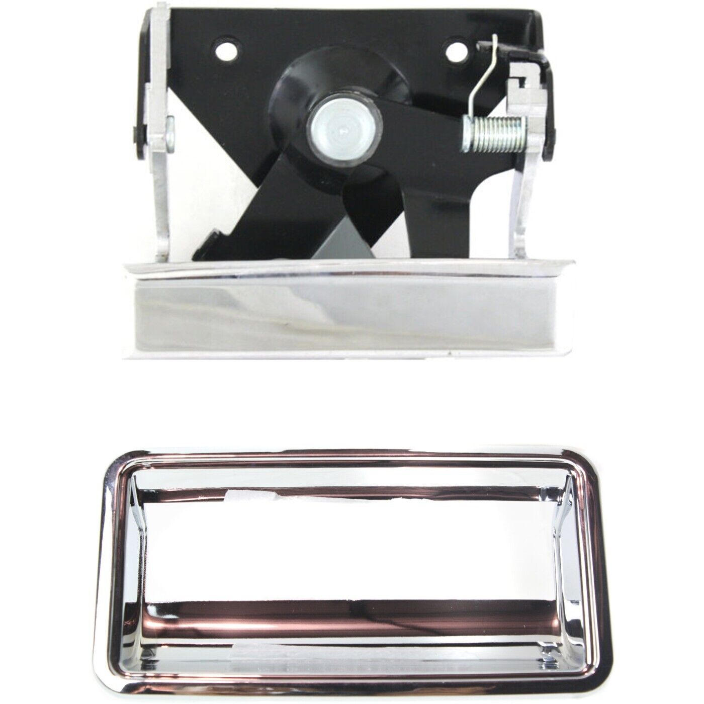 All Chrome Tailgate Tail Gate Handle & Bezel Set for Chevy C/K Pickup Truck