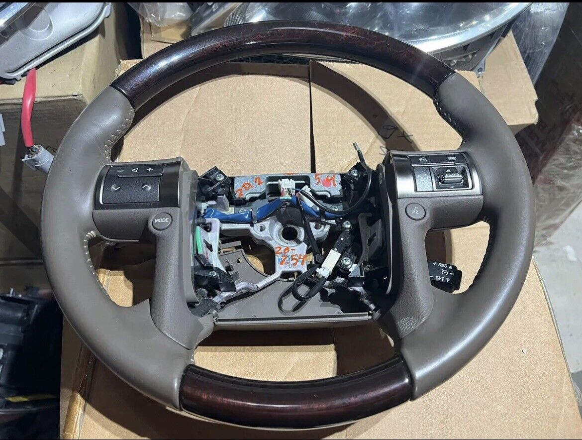 Lexus GX460 Steering Wheel Excellent condition Brown Leather Heated 2010-19 OEM