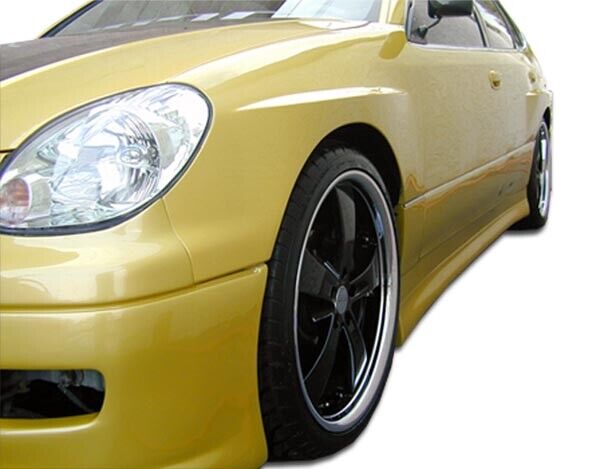 Duraflex Type W Side Skirts 2PC for 1998-2005 GS Series GS300 GS400 GS430