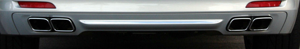 Genuine BMW F01 F02 QUAD EXHAUST Muffler Pipe Tips Left + Right 760i 760Li NEW