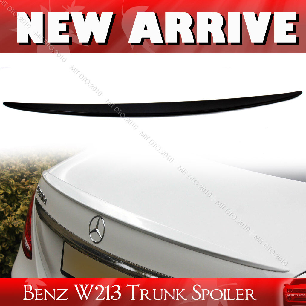 Painted New ABS For Benz MB W213 Sedan Rear Trunk Spoiler OE Type E300