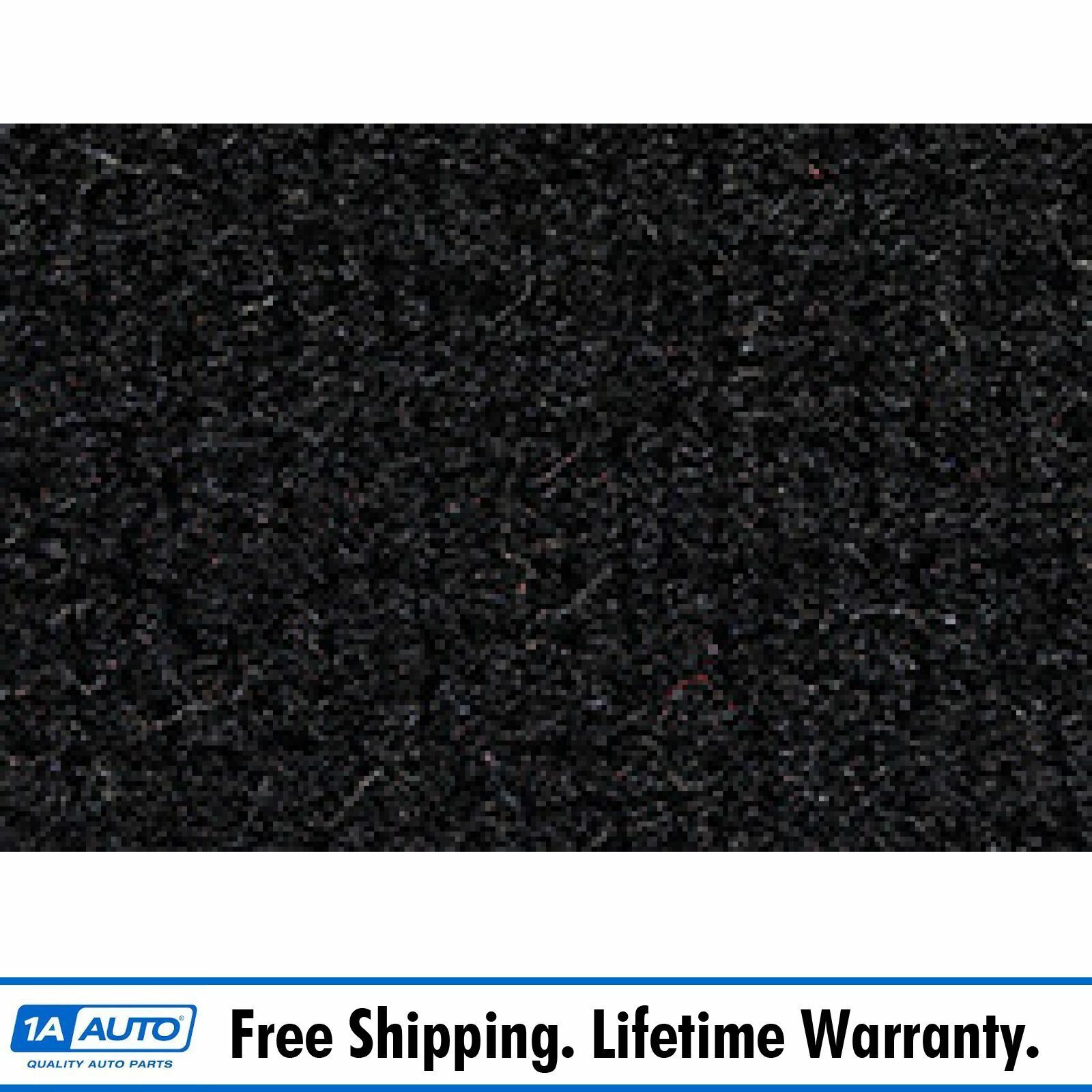 for 1974-75 Chevy Bel-Air 4 Door Cutpile 801-Black Complete Carpet Molded