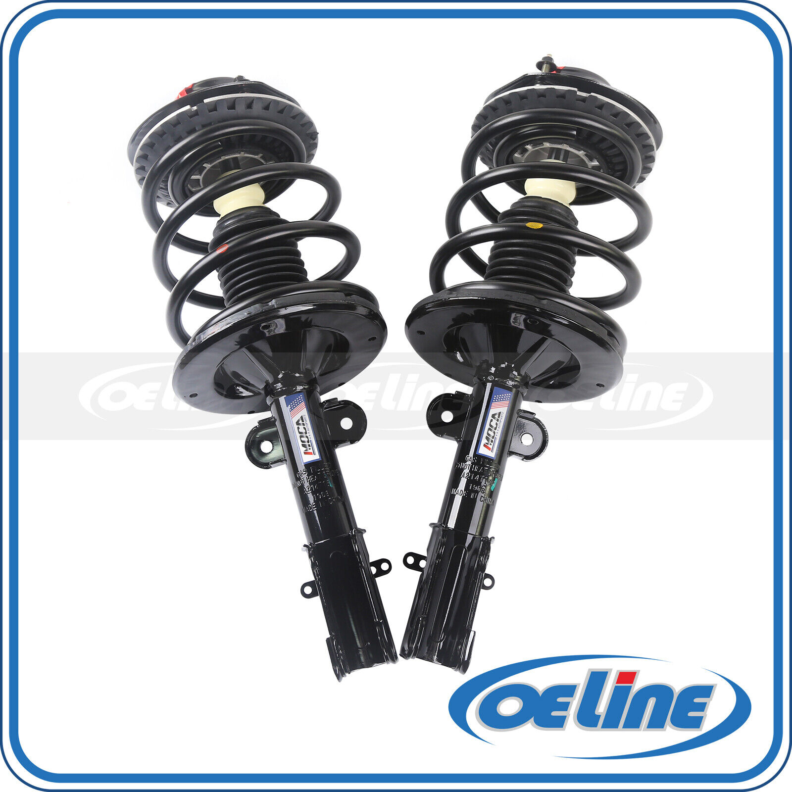 2 Front pair Shocks Struts Assembly for 01-07 Dodge Grand Caravan Town & Country
