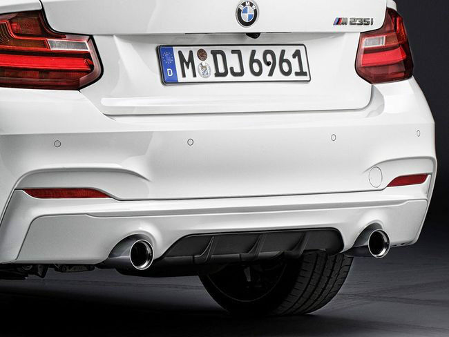 BMW M Performance Exhaust w/Chrome Tips F30 335i 335iX 4 Series 435i 18302354340