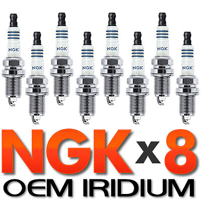 8 x NGK OE Laser Iridium Spark Plug Set > 2006-2011 Civic Hybrid 1.3L Electric