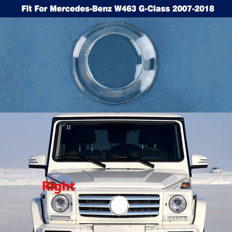 Right Headlight Lens Lampshade Seal Glue For Benz W463 G500 G550 G63 AMG 2007-18