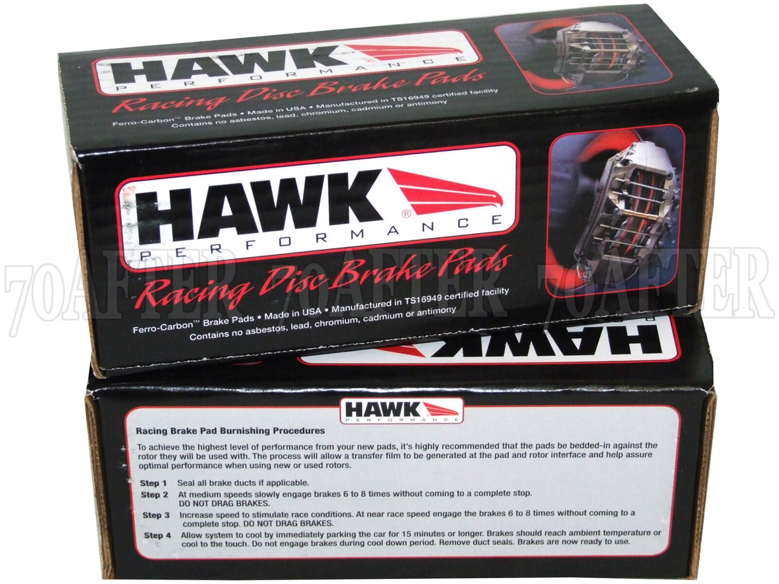 Hawk Race HP Plus Brake Pads (Front & Rear Set) for 11-12 BMW 1M Coupe