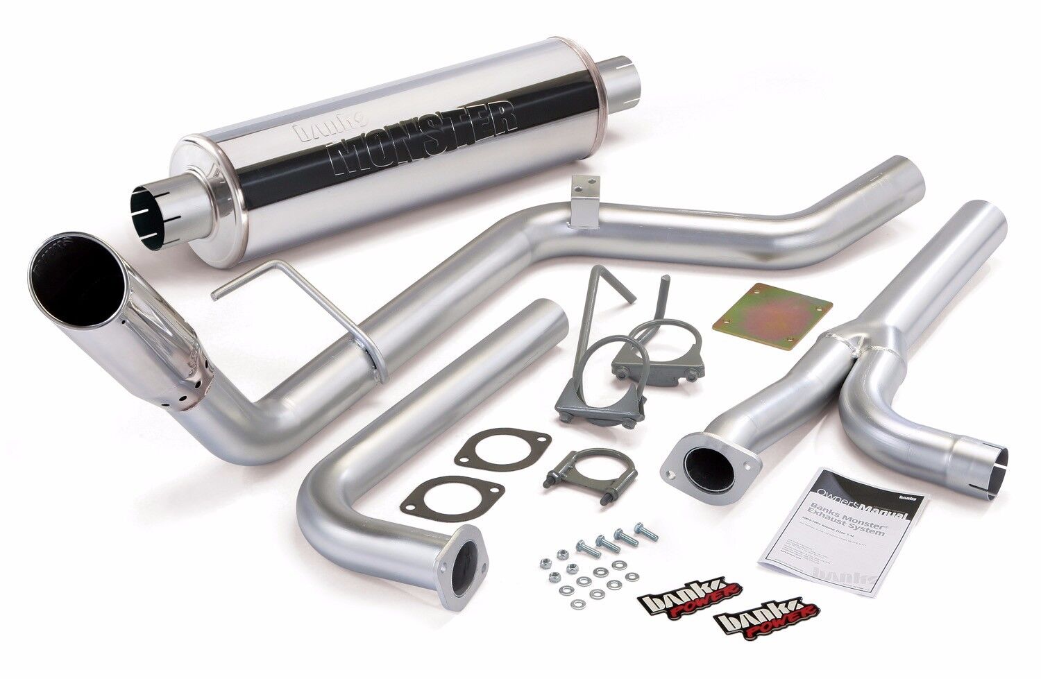 BANKS MONSTER EXHAUST SYSTEM For 2005-15 NISSAN FRONTIER - CHROME TIP