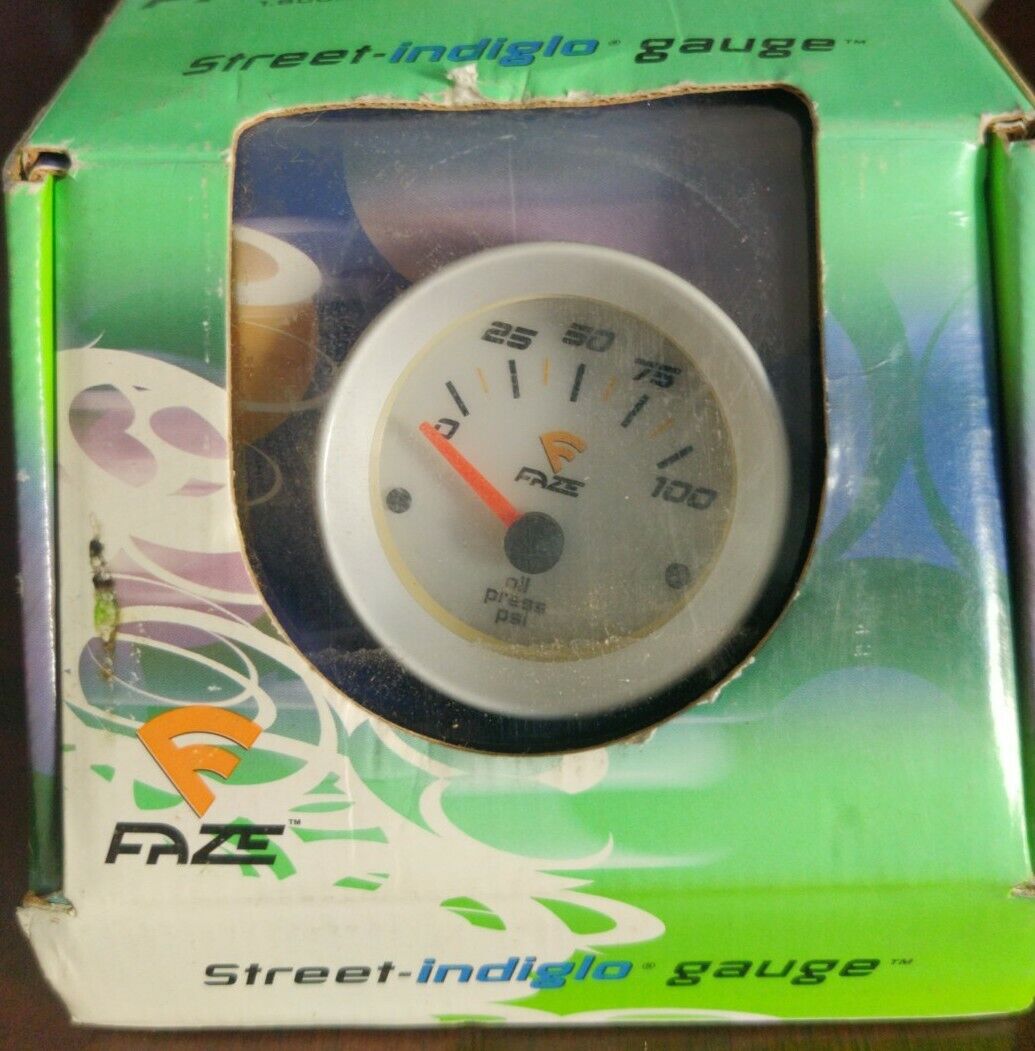 FAZE FZ3201 OIL P.S.I. GAUGE 2\