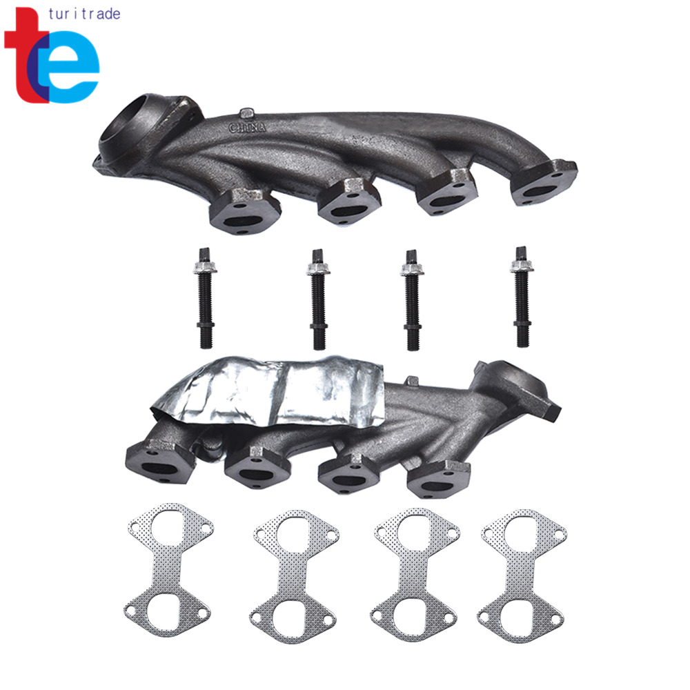 Set of 2 Exhaust Manifold For 2004-2010 Ford F-150 / 05-12 Expedition Navigator