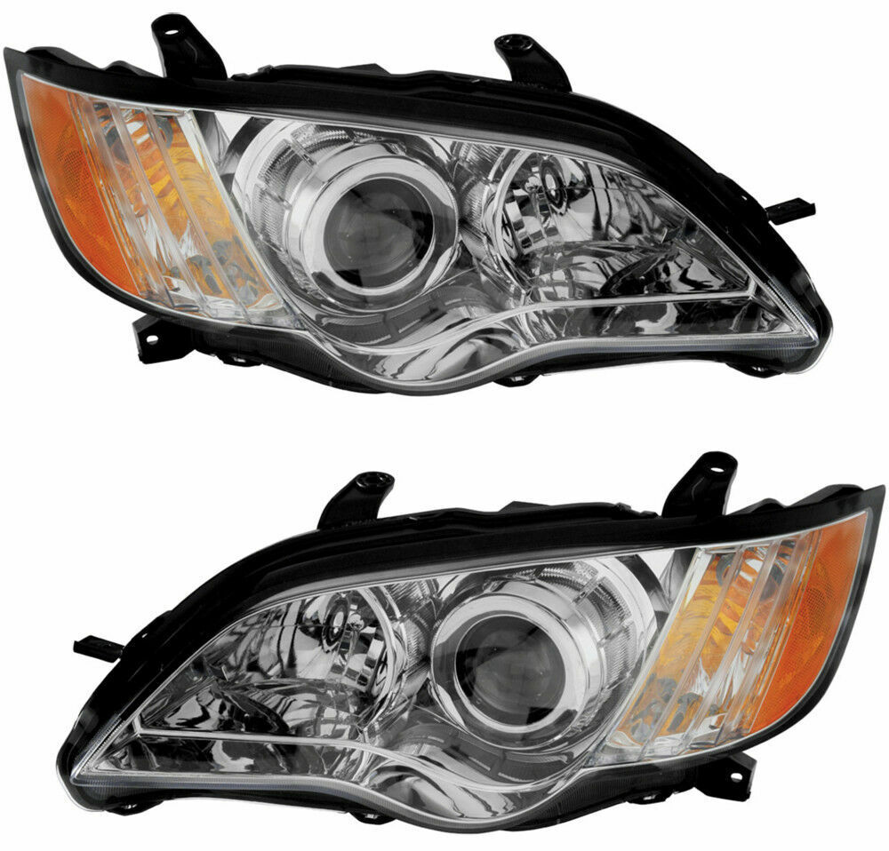 FIT SUBARU OUTBACK 2008 2009 RIGHT LEFT HEADLIGHTS HEAD LIGHTS FRONT LAMPS PAIR