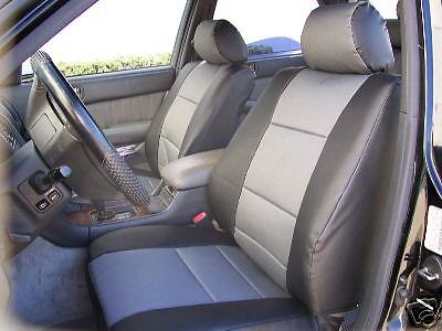 LEXUS LS400 1990-1993 IGGEE S.LEATHER CUSTOM FIT SEAT COVER 13 COLORS AVAILABLE