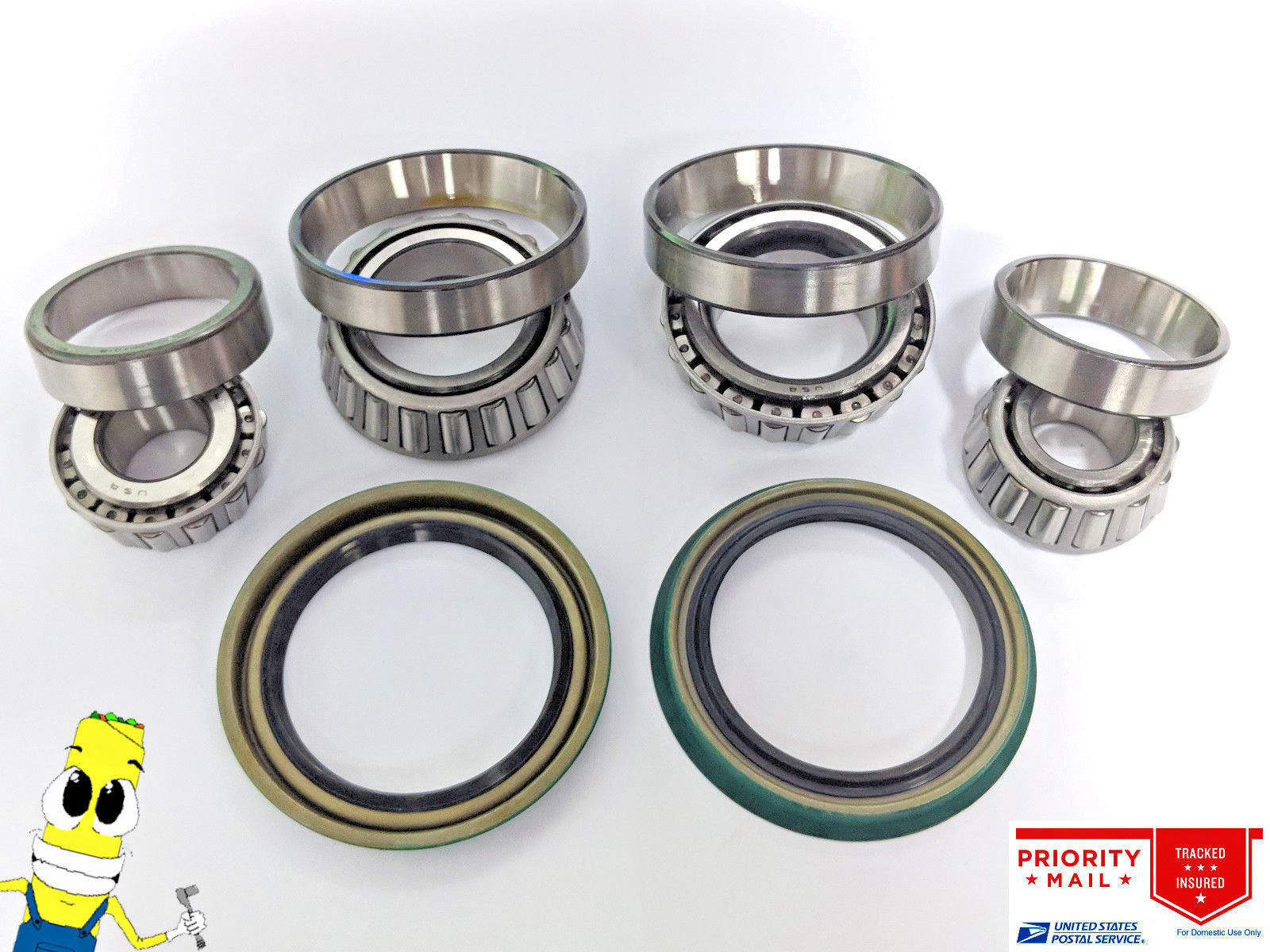 USA Made Front Wheel Bearings & Seals For TRIUMPH TR8 1980-1982 All