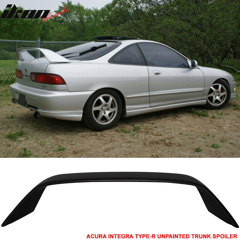 Fits 94-01 Acura Integra Type R 2DR Hatchback Rear Trunk Spoiler Wing Unpainted