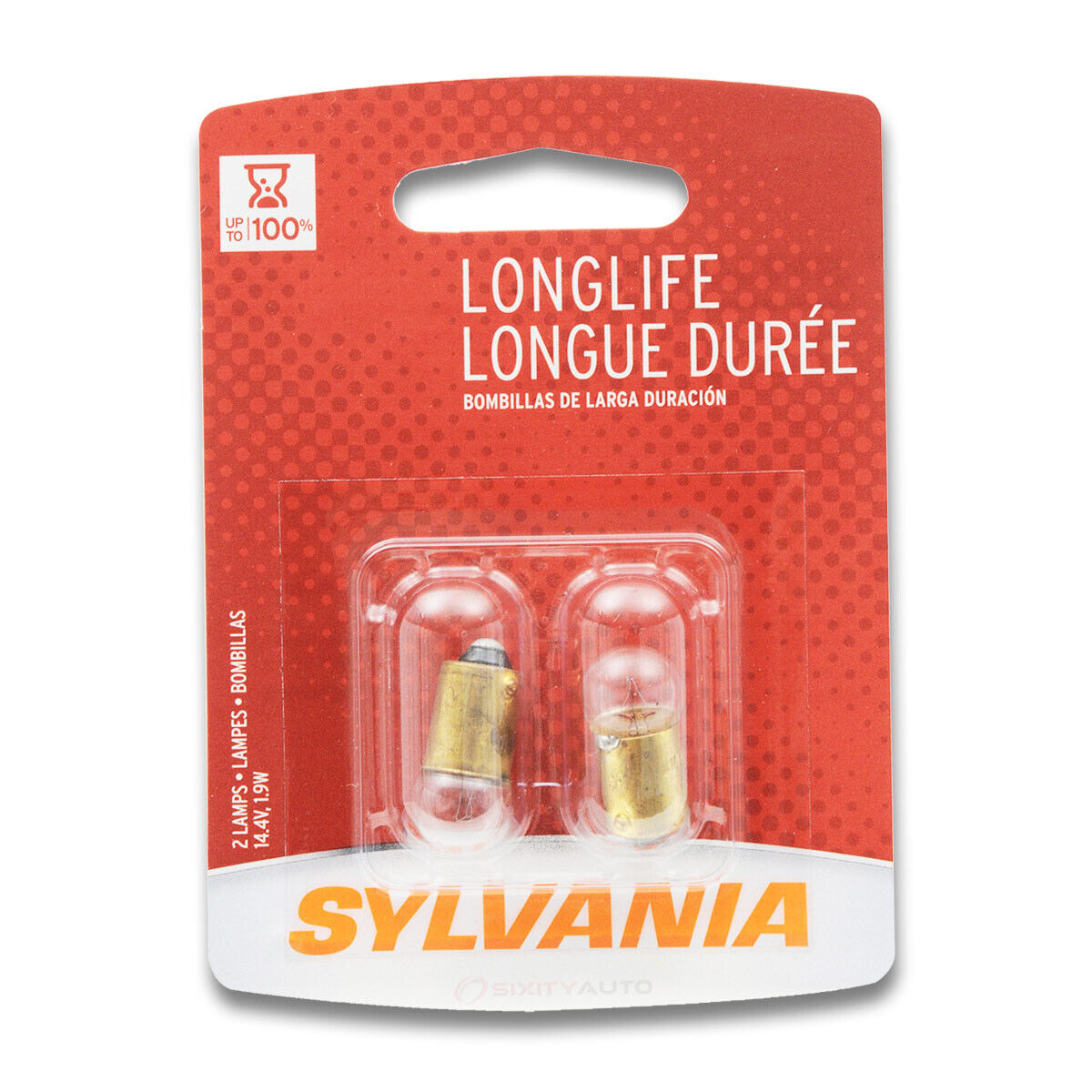 Sylvania Long Life Courtesy Light Bulb for Chevrolet Corvette Bel Air kn