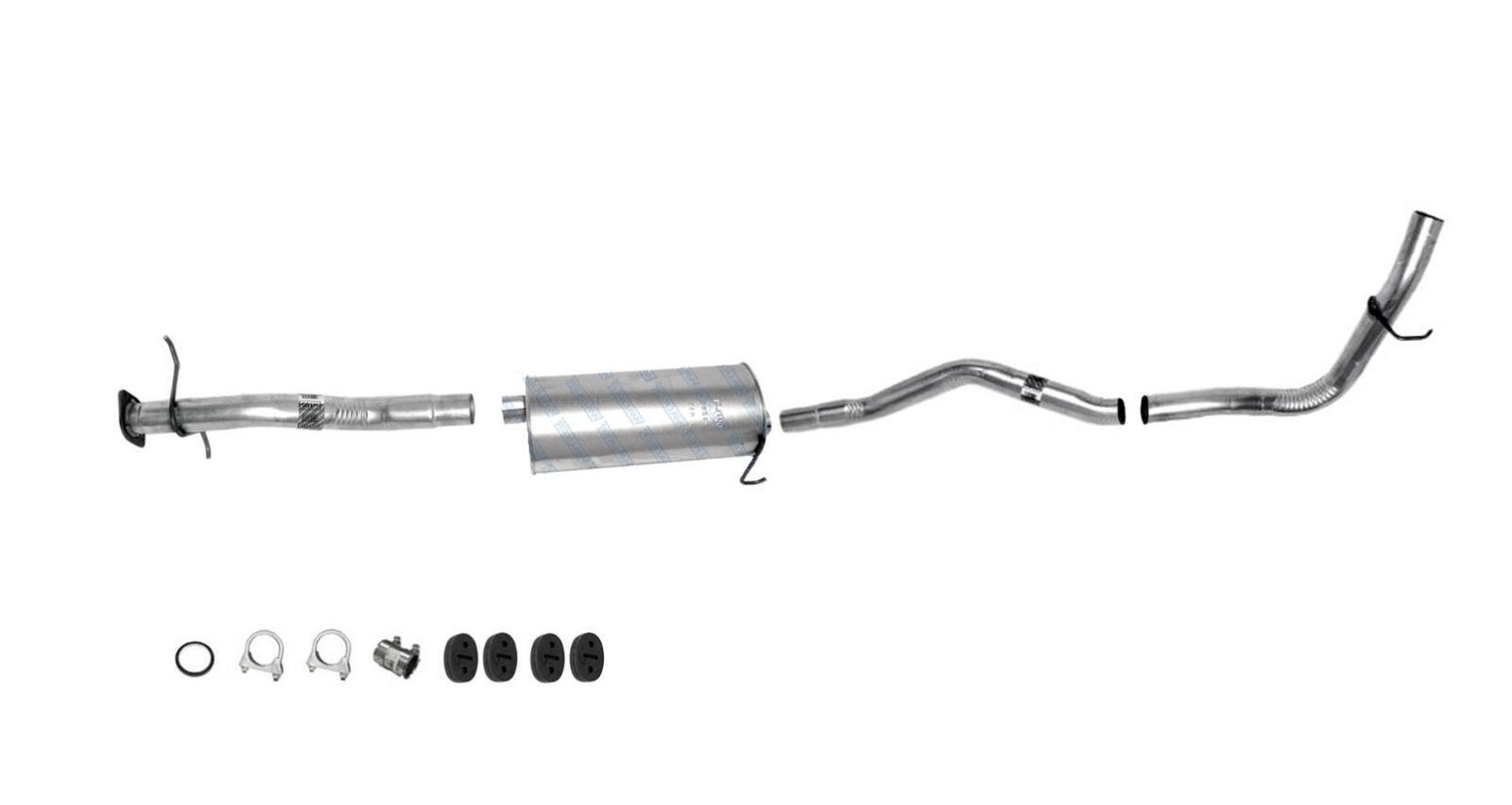 Fits 1995-1998 Toyota T100 4 Wheel Drive 3.4L Muffler Tail Pipe Exhaust System