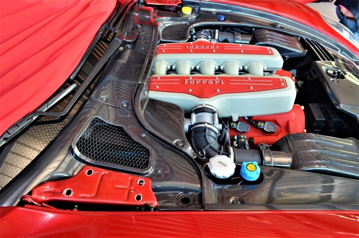 Ferrari 599 GTB Carbon windshield cosmetic panels LHD
