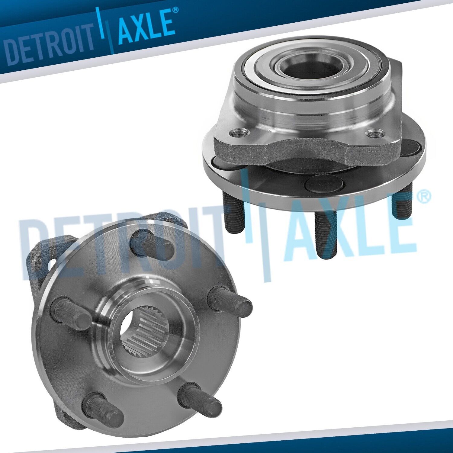 Front wheel hub and bearing for 1996-2000 Voyager Town and Country Grand Caravan