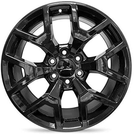 New Wheel For 2015-2022 GMC Yukon 20 Inch Gloss Black Alloy Rim