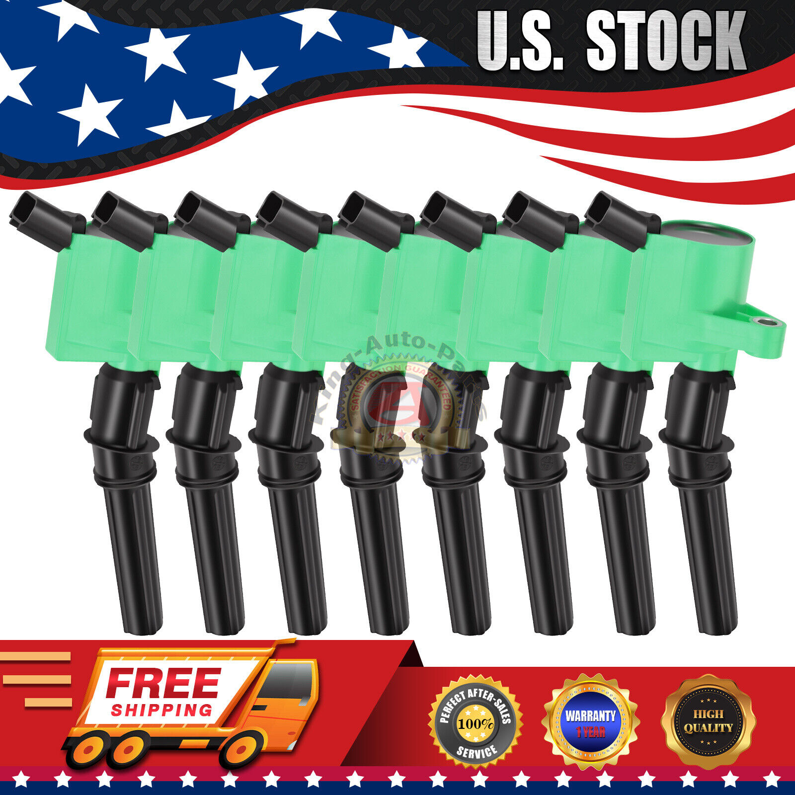 Ignition Coils for Ford Expedition F-150 Lincoln Navigator 4.6L 5.4L FD503 DG508