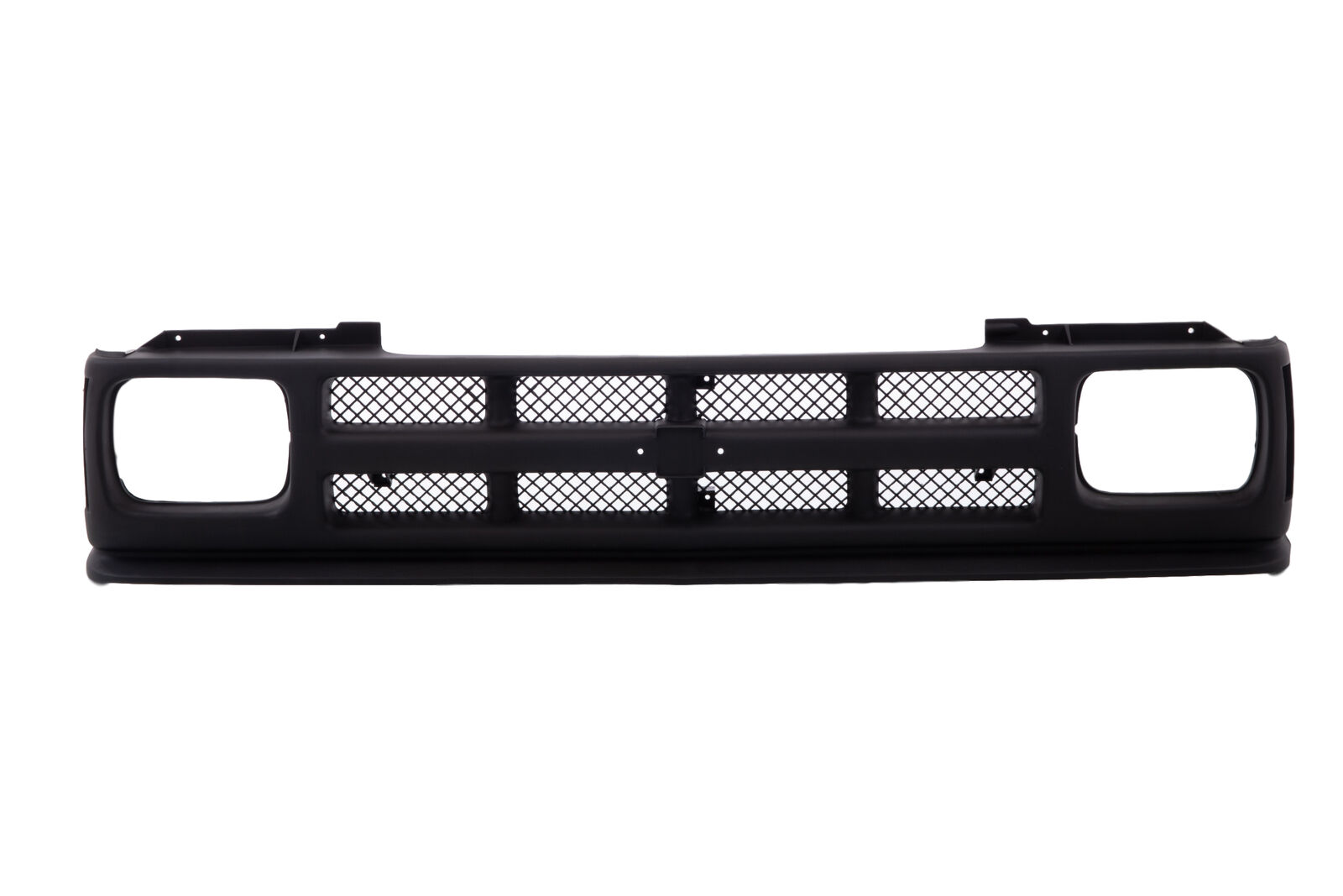 AM Front Grille Black Shell and Insert For 91-93 Chevrolet S10 91-94 S10 Blazer