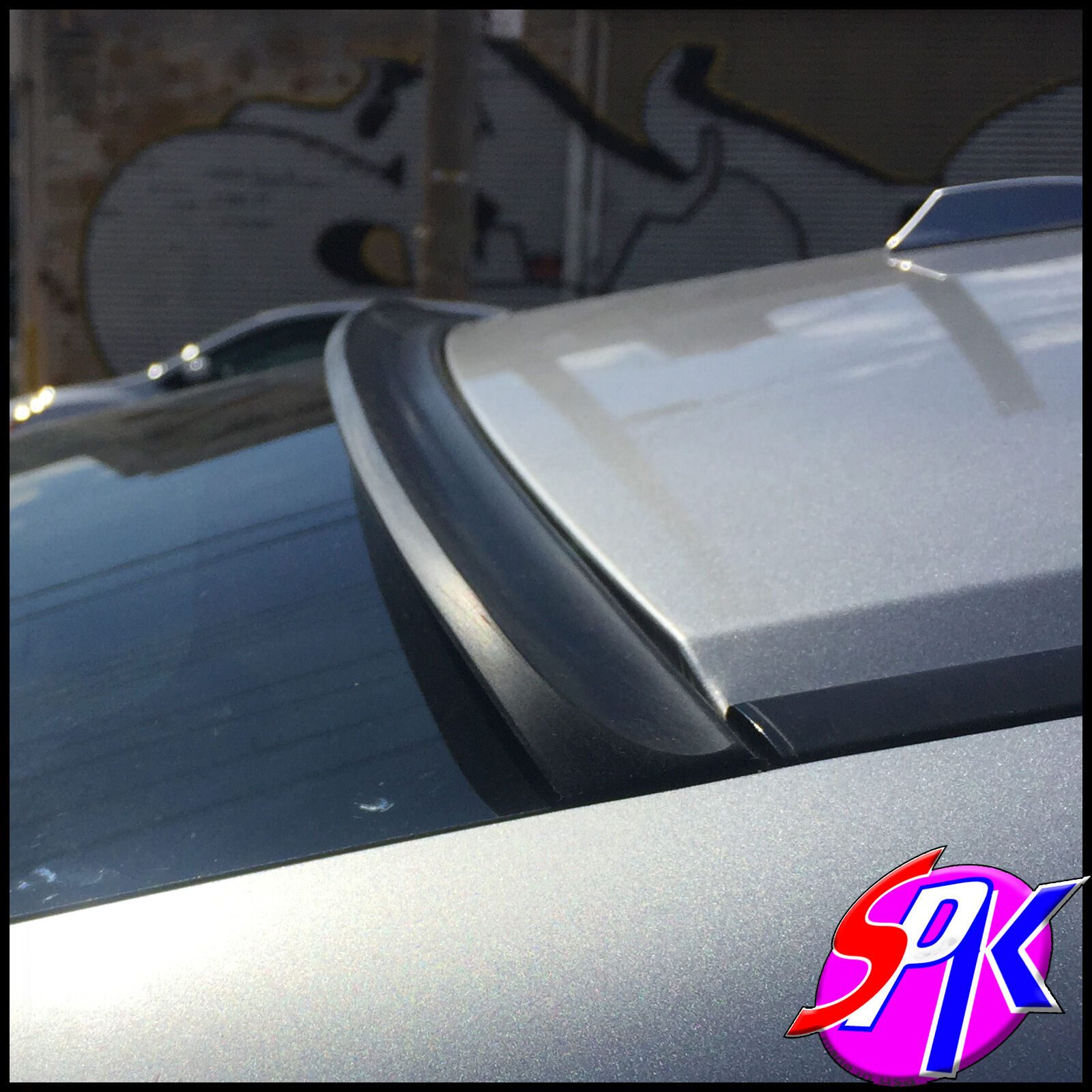 SPK 244R Fits: Toyota Tercel 1991-94 2dr Polyurethane Rear Roof Window Spoiler
