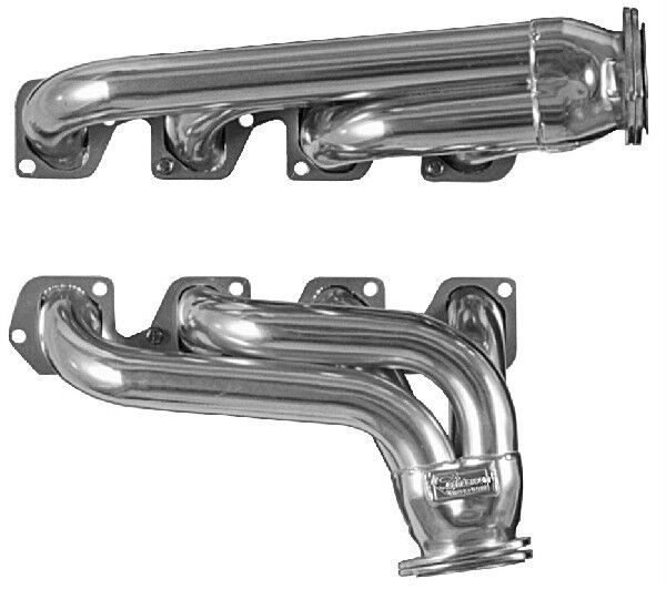 1972 - Up Ford F100 Pickup Truck Cleveland Silver Coated Exhaust Headers FC3-SEC