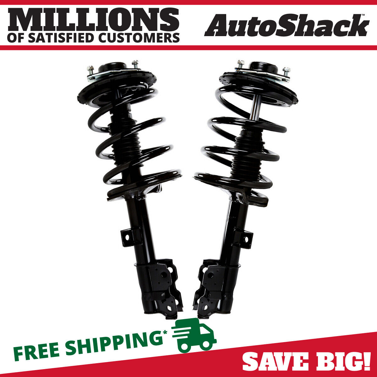 Front Complete Struts Coil Springs Pair 2 for 2003-2007 Nissan Murano 3.5L V6