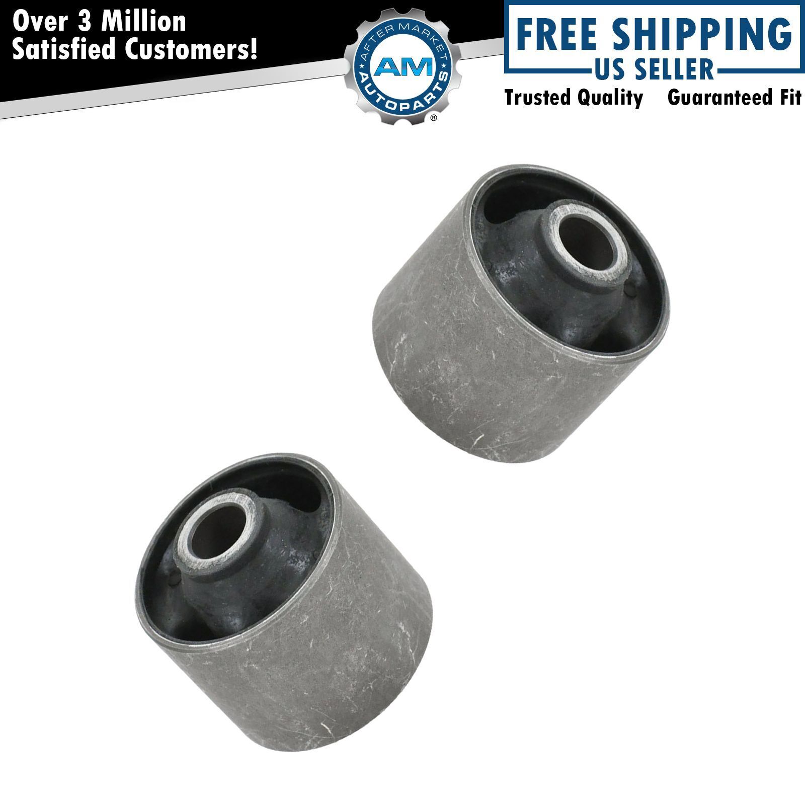 Rear Upper Control Torque Arm Bushing Pair Set of 2 for Volvo 240 260 Series