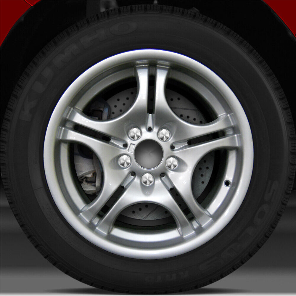 17x7.5 Factory Front Wheel (Bright Fine Metallic Silver) for 2002-2006 BMW 330ci