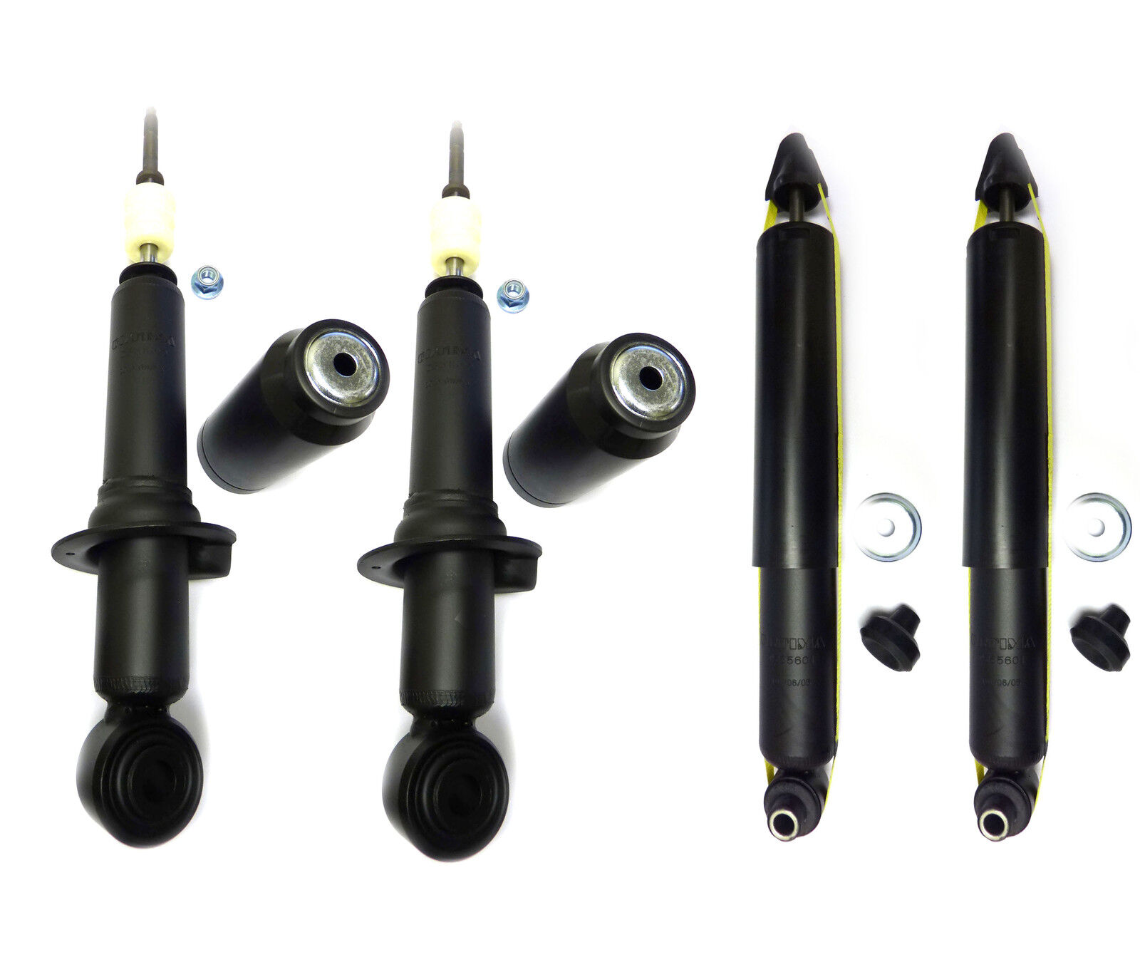 4 Shocks Strut Fit 03-10 Crown Victoria, 03-06 Grand Marquis - Police/Taxi Model