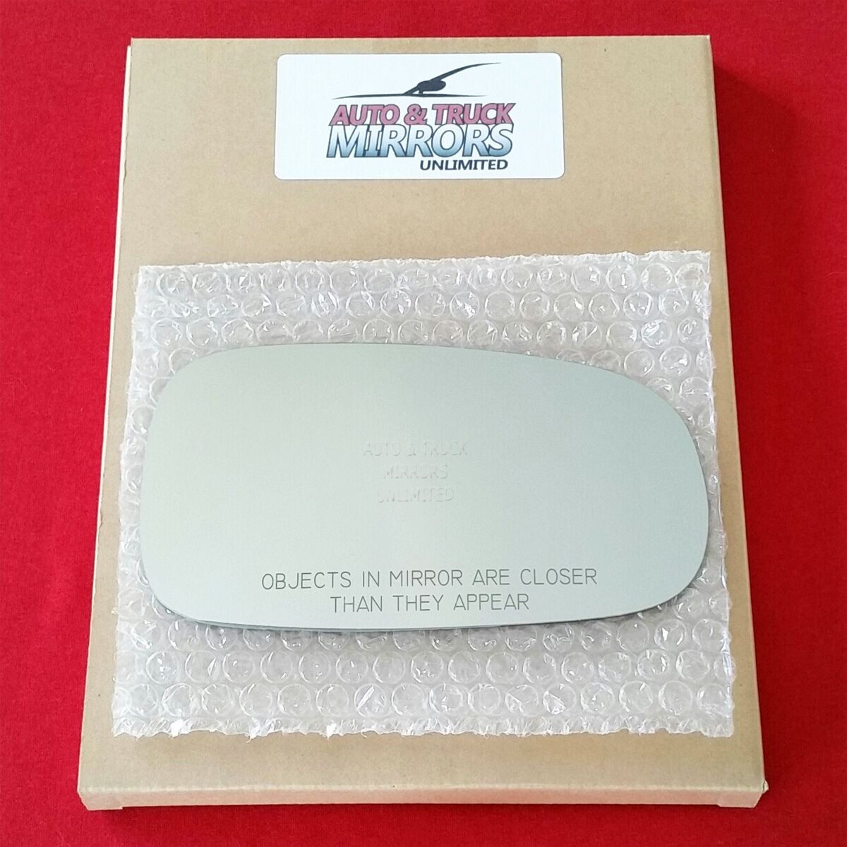 NEW Mirror Glass + ADHESIVE for 03-11 SAAB 9-3 9-3x 93 9-5 95 Passenger  Side