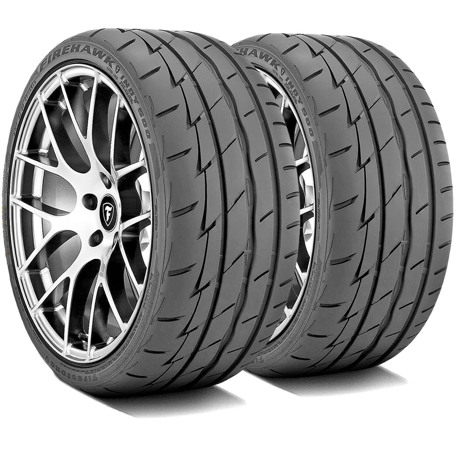 2 Tires Firestone Firehawk Indy 500 245/45R17 99W XL High Performance