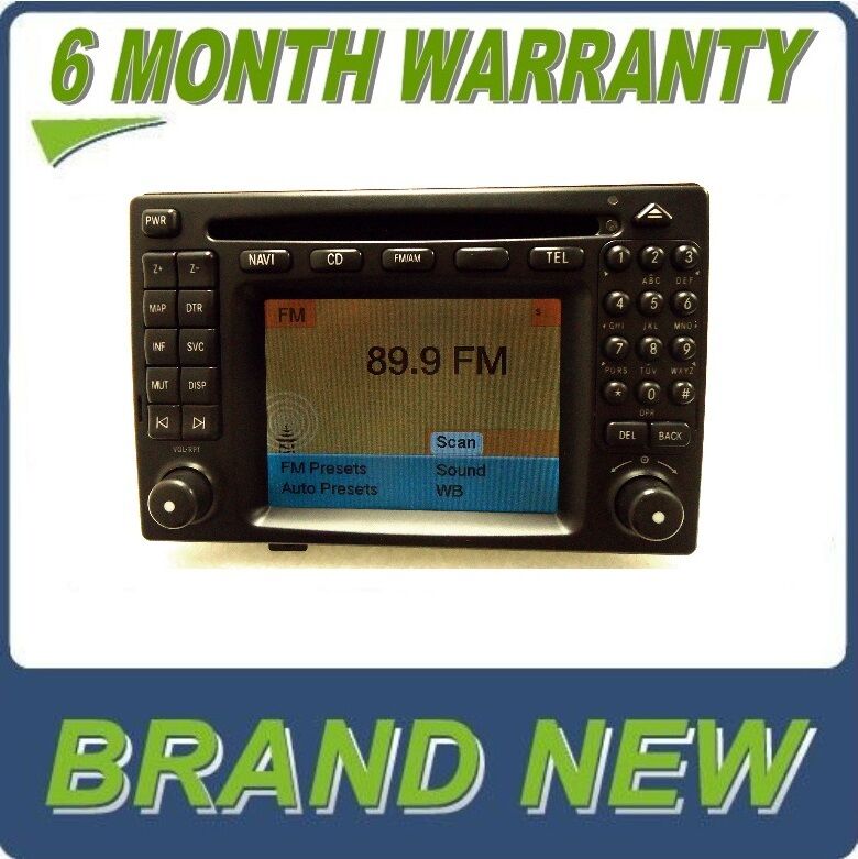 NEW MERCEDES-BENZ Comand Navigation GPS System Radio CD Player LCD Screen OEM