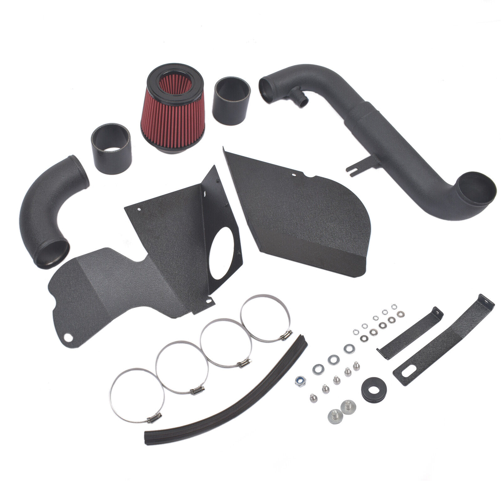 Air Intake System Black for VW GTI EOS Golf Seat Leon MK2 Audi A3 8P 2.0T EA113
