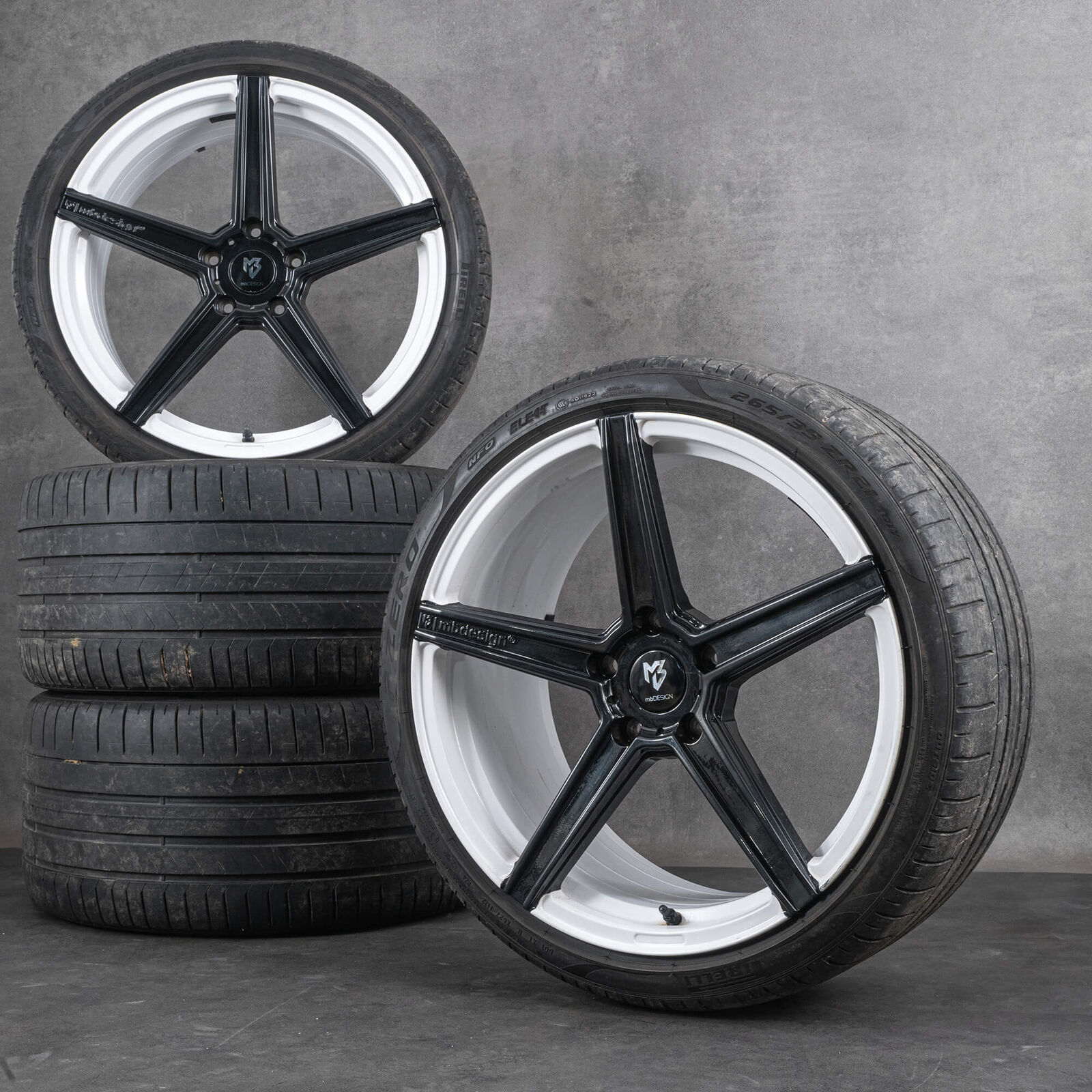 MB Design KV1 21 inch for Porsche Taycan GTS S summer wheels summer tires rims
